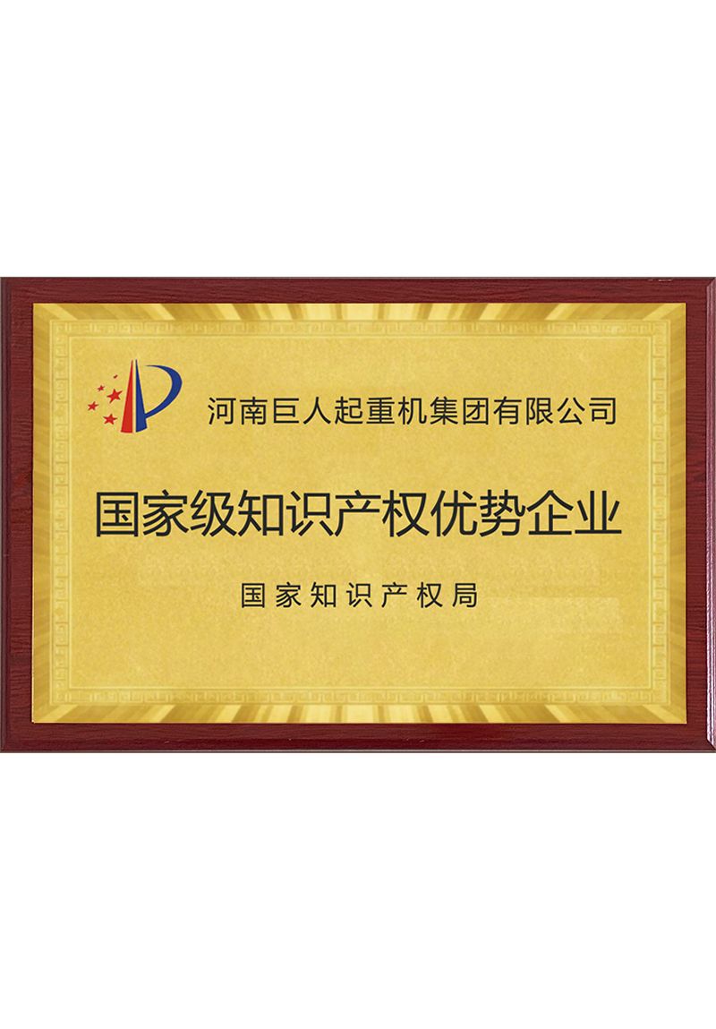 國家級知識產權優勢企業